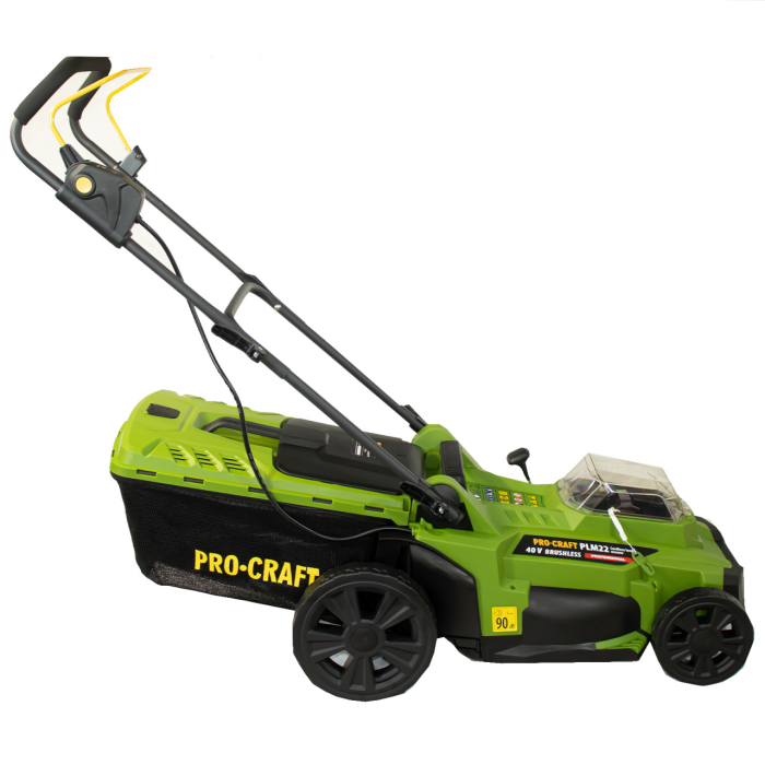 Masina de tuns iarba pe 2 acumulatori PLM22 PROCRAFT [5]