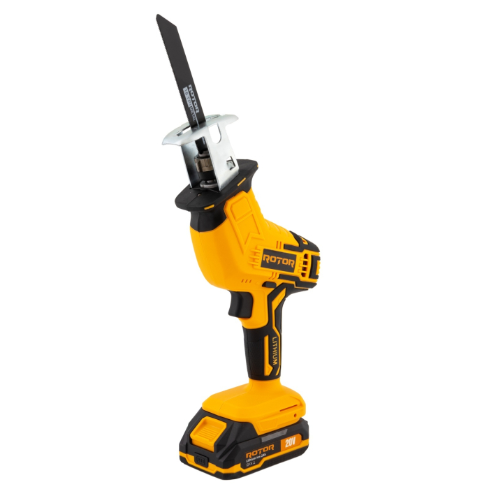 Mini fierăstrău tip sabie cu acumulator R-FS2A 20V / 2Ah, Brushless, 1 X ACUMULATOR, 3 X LAME [2]