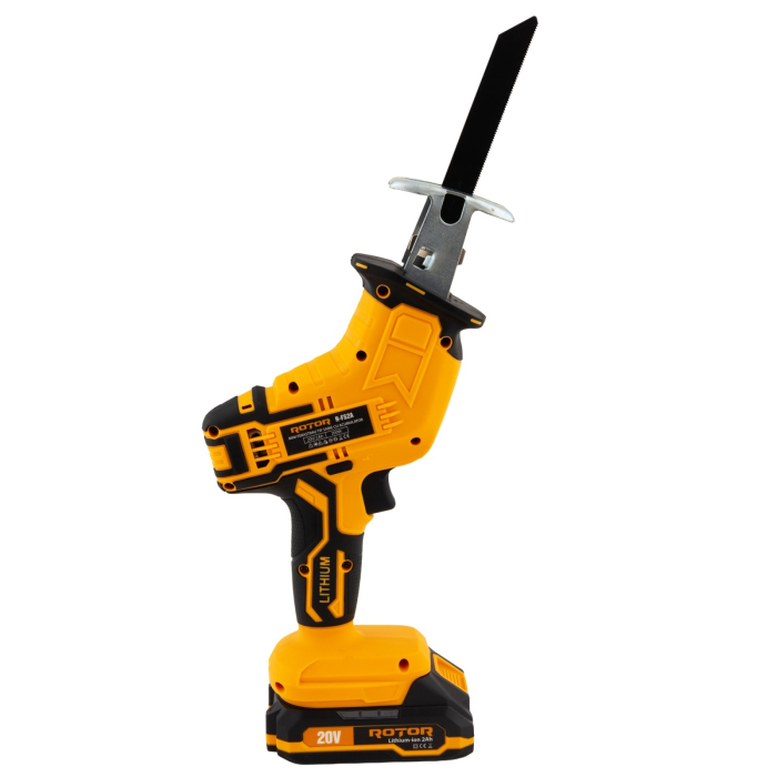 Mini fierăstrău tip sabie cu acumulator R-FS2A 20V / 2Ah, Brushless, 1 X ACUMULATOR, 3 X LAME [8]