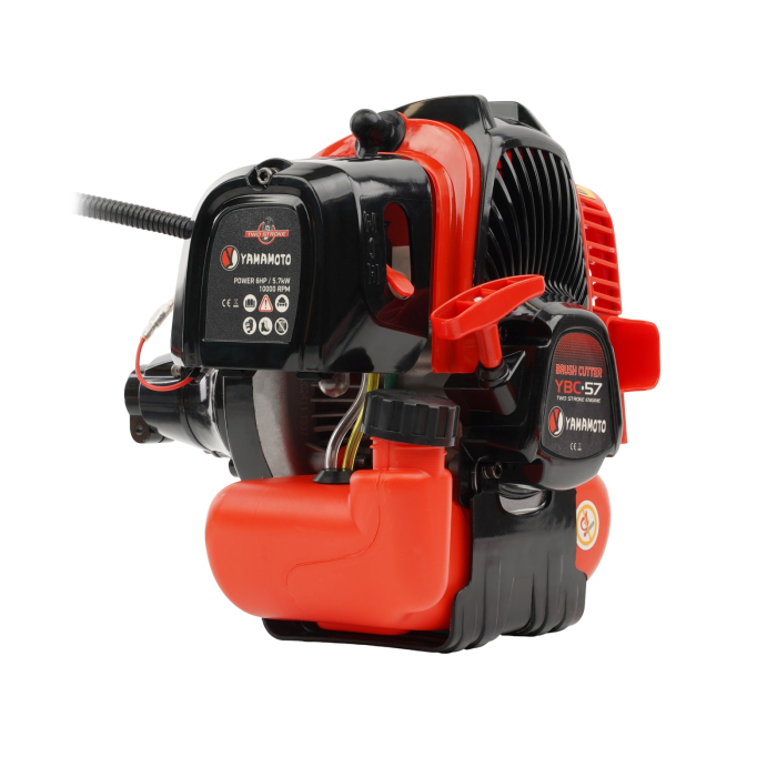 Motocoasa pe benzina Yamamoto YBC-57 6CP, 52CC, 2T [6]