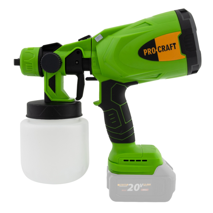 Pistol de vopsit cu acumulator 800W PROCRAFT PSE20 [2]