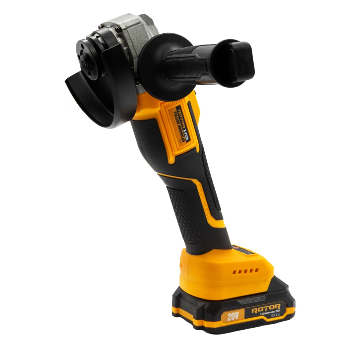 Polizor unghiular cu acumulator ROTOR R-PU2A 20V / 2Ah, brushless [6]