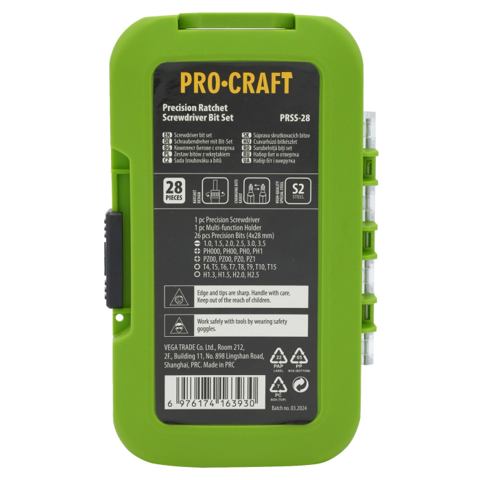 Set de biti PRSS-28 Procraft [5]
