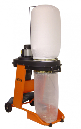 Utilaje si Unelte pentru Lemne - Aspirator pentru rumegus , ATIKA ABS2000 , 550 W, 2900 rot/min , 65 L