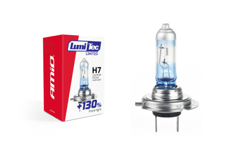 Becuri Halogen - Bec halogen H7 12V 55W LumiTec LIMITED + 130%