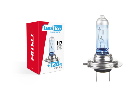 Becuri Halogen - Bec halogen H7 12V 55W LumiTec SuperWhite + 120%