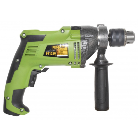 Bormasina Procraft PS1250, 0-2800rpm variator, 1250W, mandrina cu 3 bacuri [2]