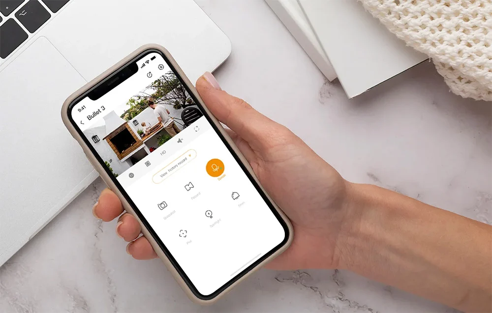 Camera de supraveghere IMOU Bullet 3 IPC-S3EP-3M0WE IP Wi-Fi 6, 3MP, 2304x1296, 2.8mm, IR 30m, difuzor si microfon [3]