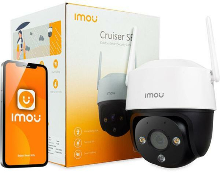 Camere supraveghere - Cameră Wi-Fi pentru exterior 360° IMOU Cruiser SE+ 5MP