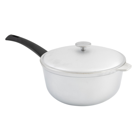 Ceaun din aluminiu alimentar capac si maner, capacitate 5 litri ROTOR [1]