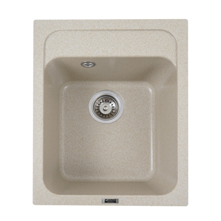 Sanitare  - Chiuveta de bucătărie Elefant Premium Korrado , Safari bej, 497x398 mm