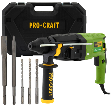 Rotopercutoare - Ciocan rotopercutor PROCRAFT BH1400, 790W, 3J, 4000 bpm