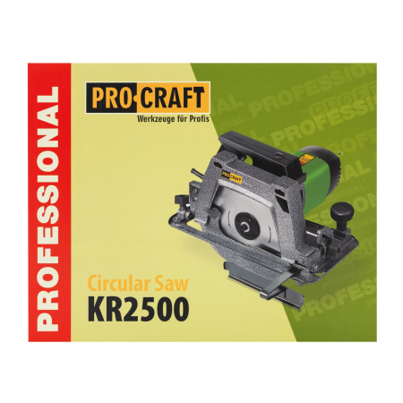 Fierastrau circular electric PROCRAFT KR2500 , 2500 W , 5500 rpm [4]