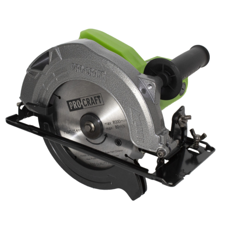Circulare - Fierastrau circular ProCraft KR1400, 1.4 kW, 5000 rpm, produsul contine taxa timbru verde 2.5 ron