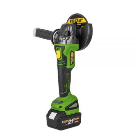 Flex pe acumulator Procraft PWA 216, 21V, 8500 RPM, 125 mm BRUSHLESS [1]