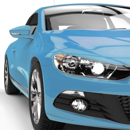 Folii Colantare - Folie colantare auto ORACAL - ALBASTRU DESCHIS 053, finisaj Lucios, dimensiune 3,0m x 1,26m