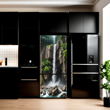 Print Decorare Frigider - Folie imprimata color pentru decor Frigider, dimensiune 200 x 90cm, model: AVX-FR21