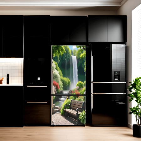 Print Decorare Frigider - Folie imprimata color pentru decor Frigider, dimensiune 200 x 90cm, model: AVX-FR28