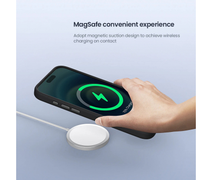 Husa iPhone 16 Pro Max MagSafe pentru Apple , Nillkin, Lens Wing, Verde [2]