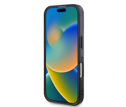 Husa pentru Apple iPhone 16 Plus, BMW, Motorsport IML Vertical Stripe, Gri [3]