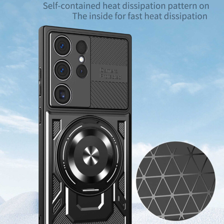 Husa Samsung Galaxy S24 Ultra Techsuit RuggedCam, negru [3]