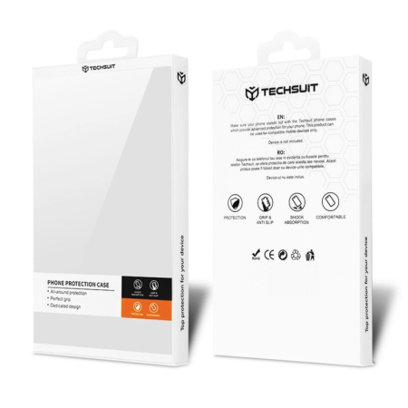 Husa Samsung Galaxy S25 Plus Techsuit Carbon Shield PRO, roz [1]