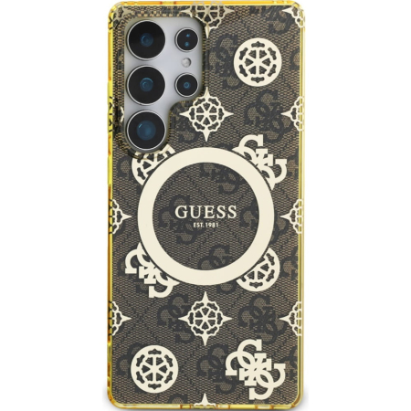 Huse telefoane - Husa Samsung Galaxy S25 Ultra Guess 4G MagSafe IML Peony