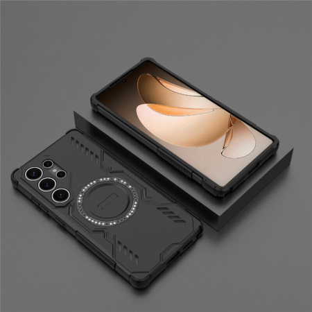 Husa Samsung Galaxy S25 Ultra Techsuit ArmorMag Case, neagra [3]