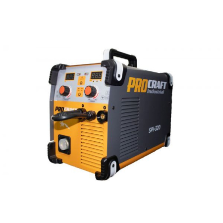 Sudura - Invertor MMA MIG Procraft SPI 320 Cabluri si Pistol, Industrial, Electrozi si Gaz , 320 Amperi,