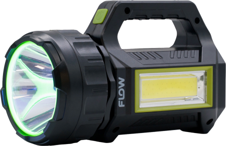 Electrice si Iluminat - Lanternă LED cu panou solar și funcție powerbank FLOW FB-3065