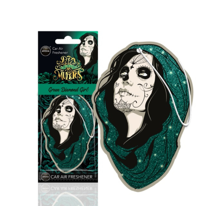 Odorizante Auto - Odorizant Auto AROMA DIA DE LOS MUERTOS Green Diamond Girl