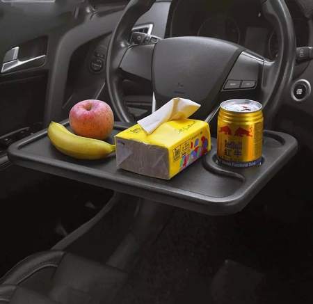 Organizatoare Auto - Organizator auto de tip MASA cu montaj pe volan