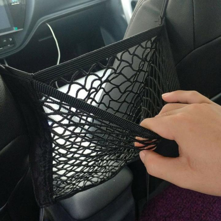 Organizatoare Auto - Organizator auto din plasa elastica pentru depozitare bagaje