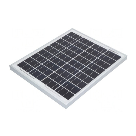 Panouri Fotovoltaice - Panou Fotovoltaic Policristalin, putere 20W, dimensiune 435 x 356 x 25mm