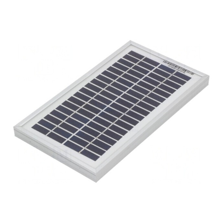 Panouri Fotovoltaice - Panou Fotovoltaic Policristalin, putere 3W, dimensiune 251 x 140 x 17mm