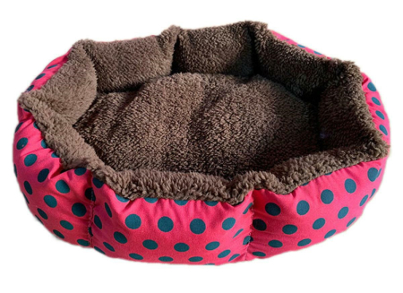 Paturi si Saltele Animale - Pat pentru Caine sau Pisica Rosu AG602J, 35 x 24 cm