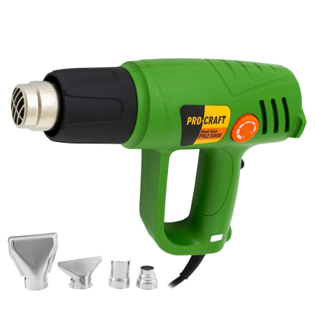 Pistol aer cald PROCRAFT PH2300E , 2000 W , 300/600°С [1]