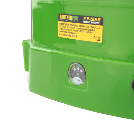 Pompa de stropit cu acumulator 12l, 12V 8Ah , 460 m² PartnerPro PP-12SB [6]