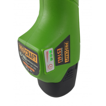 Procraft ES16Li, foarfeca cu acumulator pentru crengi, 16 V, 2Ah, Autonomie 4 ore [2]