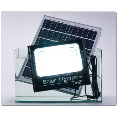 Proiector LED/Lampa solara de exterior Voltix, 150 W, 248 LED SMD [2]