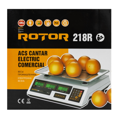 R218B Cantar cu baterie 4V reincarcabila ROTOR [1]