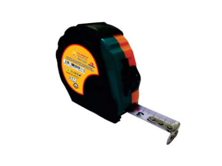 Scule si Unelte - Ruleta cu protectie din cauciuc, lungime 3m, cu buton blocaj si magnet