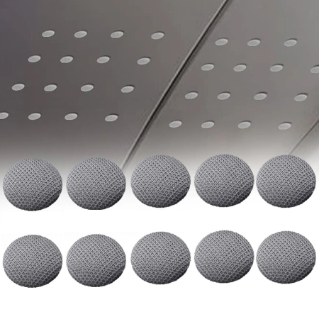 Reconditionare Interior - Set 12 clipsuri pentru reparatii tapiterie plafon auto, culoare Gri