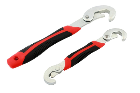 Scule si Unelte - Set 2 chei universale multifunctionale de tip "carlig", din metal rezistent, 9-32mm, AVX-AG476A