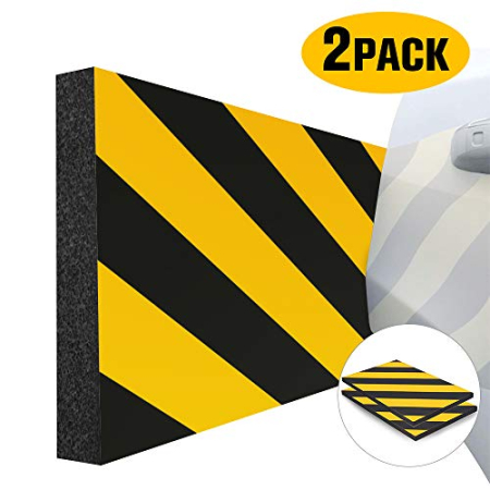 Siguranta Auto - Set 2 placi de protectie coliziune portiera auto pentru garaje sau parcari, 50 x 10 cm