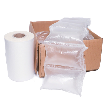 Depozitare - Set 2 role folie pentru utilaje de productie perne cu bule de aer, lungime rola 700m, dimensiune perna 100 x 200 mm