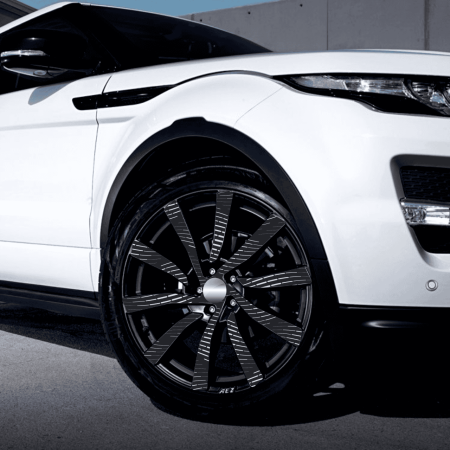 Folii Colantare Jante - Set 4 Folii Imprimate Outdoor cu EcoSolvent, autoadezive, pentru decorarea jantelor auto, dimetru 60 cm, model FJT-23