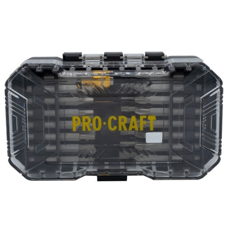 Set biti PROCRAFT BS-37 , 37 piese , biti , adaptoare priza ,chei cu piulita [1]