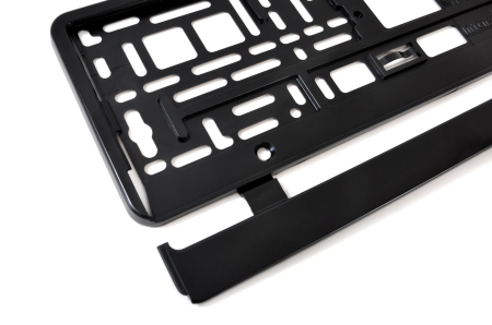 Suport Numar - Suport numar inmatriculare negru 52.3 x 11cm