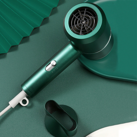 Ingrijire Personala - Uscator de par pentru casa sau calatorii, alimentare 220V, culoare Verde, AVX-AG440C